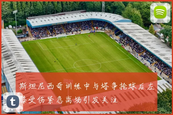 斯坦尼西奇训练中与塔争抢球后左膝受伤紧急离场引发关注
